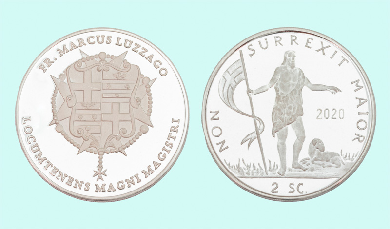 2 Scudi Silver Coin