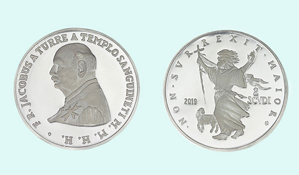 2 Scudi Silver Coin
