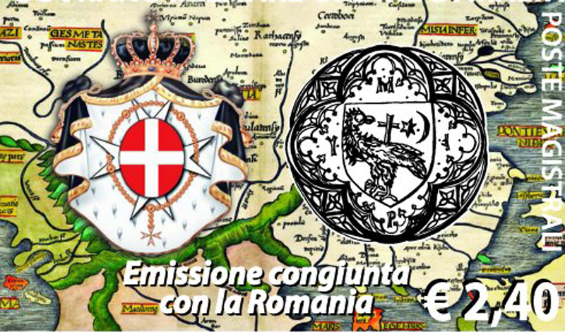 Emissione 442 – Cristianesimo e Araldica. Emissione congiunta Sovrano Militare Ordine di Malta – Romania
