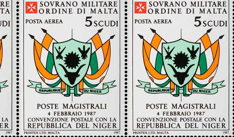 Emissione 111 – Convenzione postale con la Repubblica del Niger