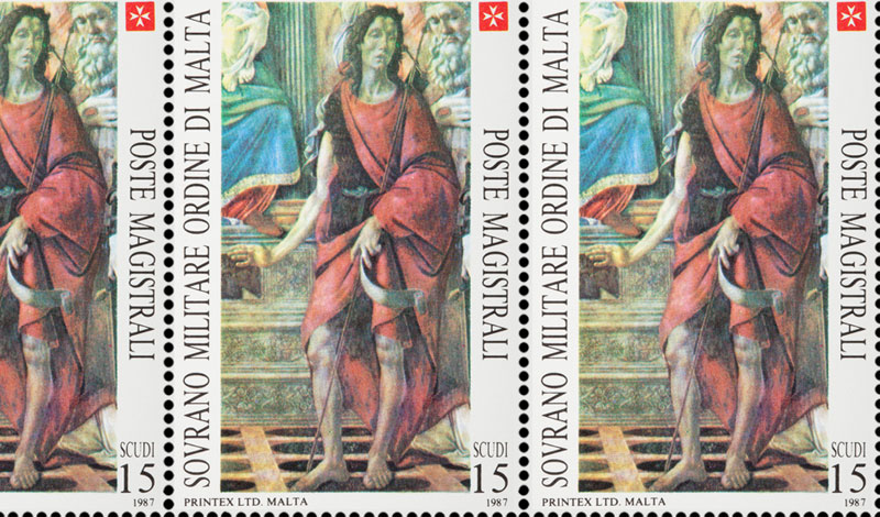 Emissione 112 – San Giovanni Battista Patrono dell’Ordine   (1987)