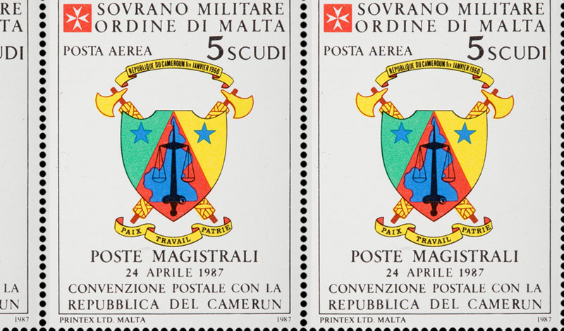 Emissione 116 – Convenzione postale con la Repubblica del Camerun