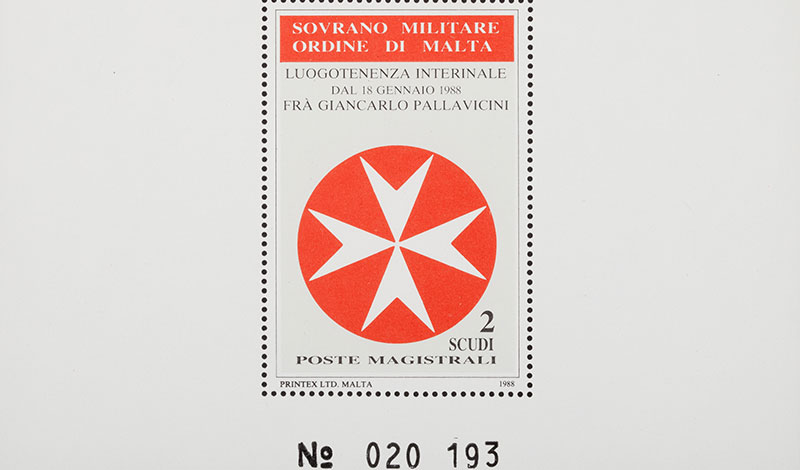 Emissione 118 – Luogotenenza Interinale – Fra’ Giancarlo Pallavicini