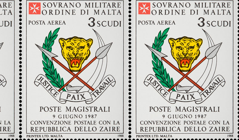 Emissione 124 – Convenzione postale con la Repubblica dello Zaire