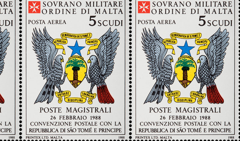 Emissione 128 – Convenzione postale con la Repubblica di São Tomé e Príncipe