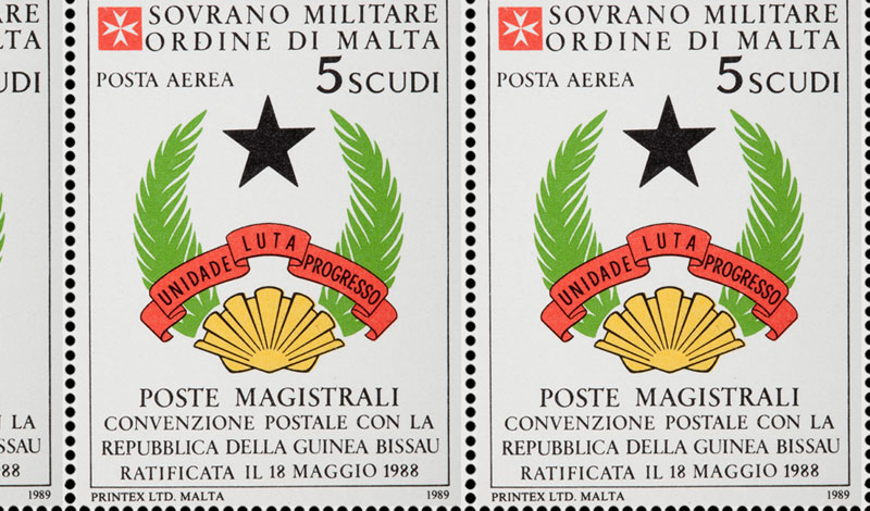 Emissione 134 – Convenzione postale con la Repubblica della Guinea Bissau