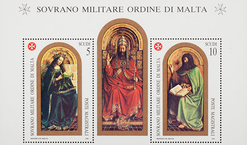 Emissione 137 – San Giovanni Battista Patrono dell’Ordine   (1989)