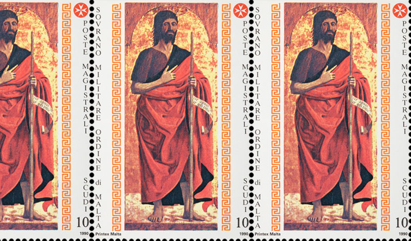 Emissione 149 – San Giovanni Battista Patrono dell’Ordine   (1990)