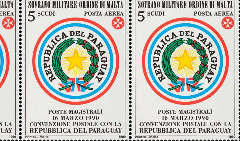 Emissione 151 – Convenzione postale con la Repubblica del Paraguay