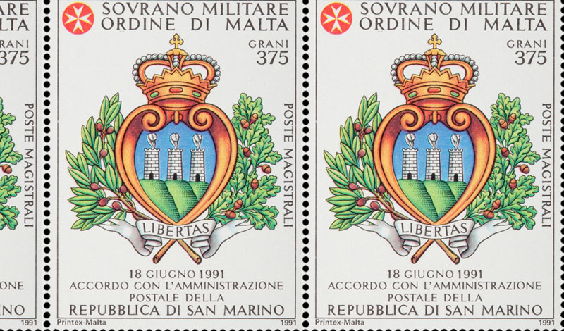 Emissione 168 – Accordo con l’amministrazione postale della Repubblica di San Marino