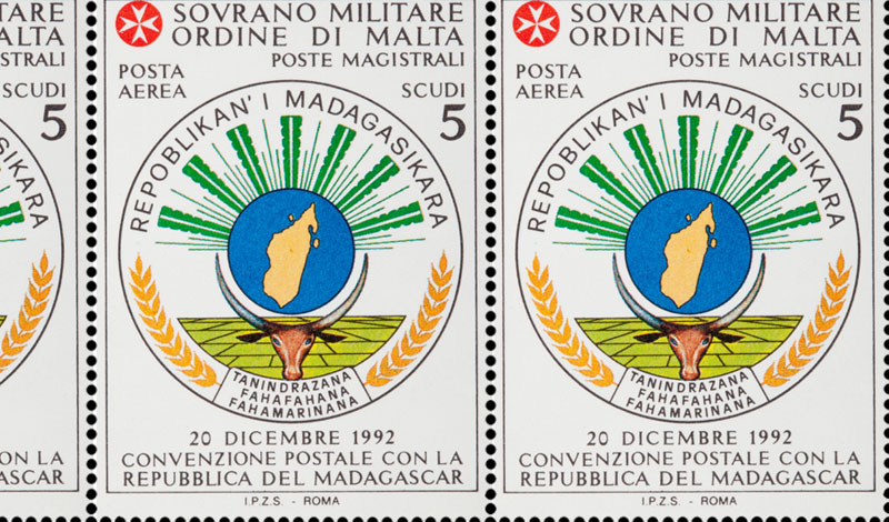 Emissione 196 – Convenzione postale con la Repubblica del Madagascar