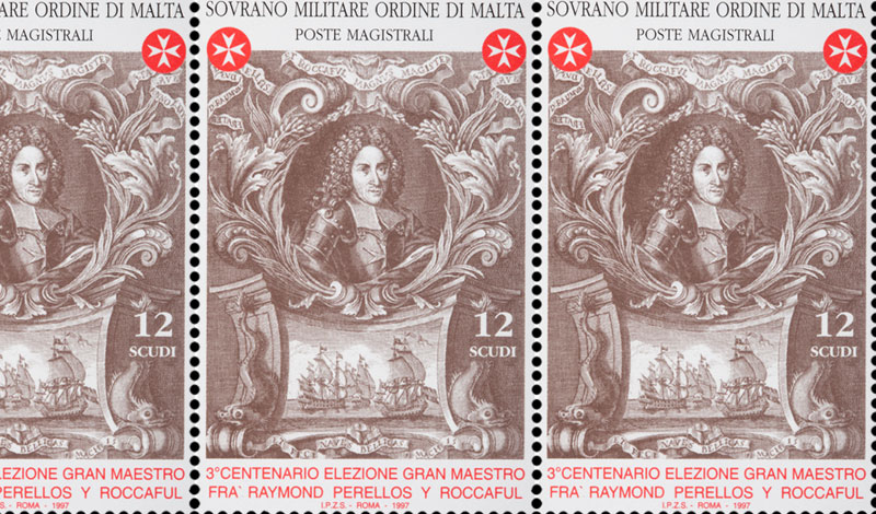 Emissione 228 – III Centenario dell’elezione del Gran Maestro Fra’ Raymond Perellos y Roccaful