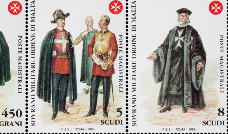 Emissione 246 – Uniformi del Sovrano Militare Ordine di Malta (1998