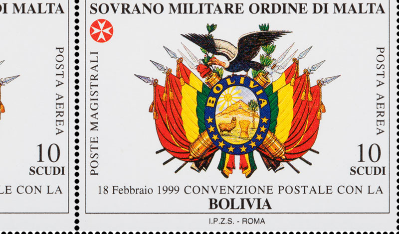 Emissione 261 – Convenzione postale con la Bolivia