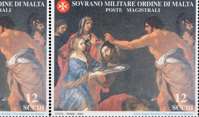 Emissione 271 – San Giovanni Battista Patrono dell’Ordine   (2000)