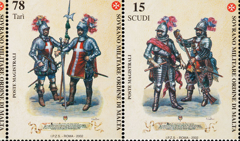 Emissione 299 – Costumi e uniformi del Sovrano Militare Ordine di Malta   (2002)