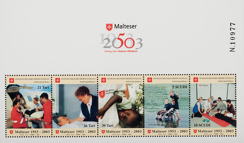 Emissione 306 – 50° Anniversario Malteser Hilfsdienst