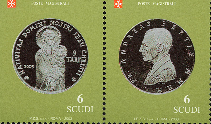 Emissione 317 – Monete del Sovrano Militare Ordine di Malta IV