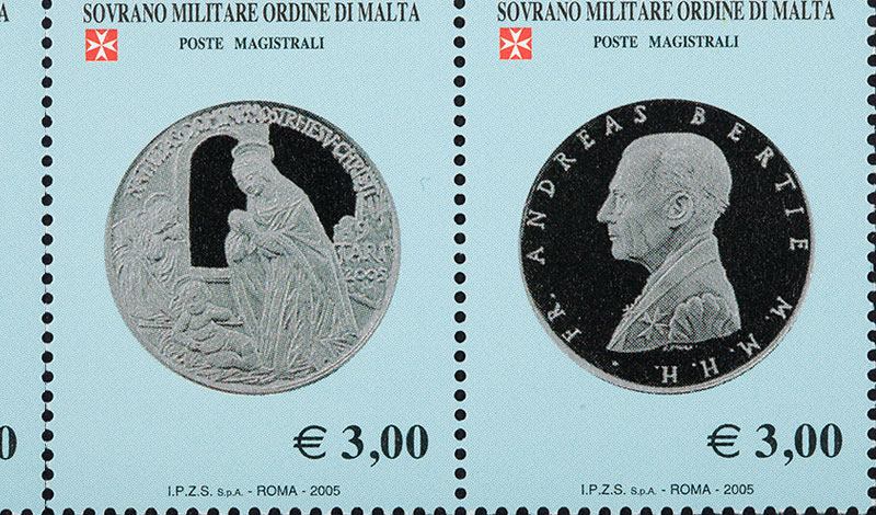 Emissione 342 – Monete del Sovrano Militare Ordine di Malta V
