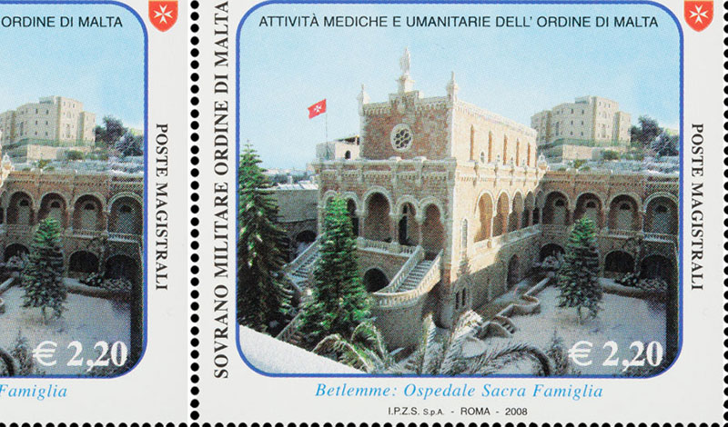 Emissione 376 – Attività mediche e umanitarie del Sovrano Militare Ordine Ospedaliero di San Giovanni di Gerusalemme di Rodi e di Malta  (2008)