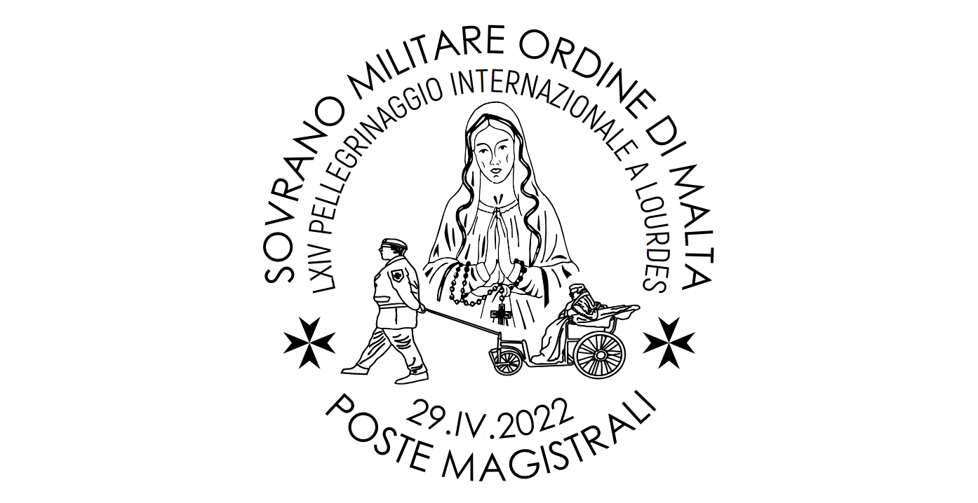 Annullo Speciale – 64° Pellegrinaggio internazionale a Lourdes dell’Ordine di Malta