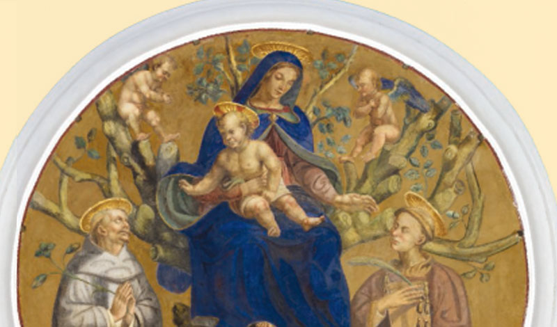 VI centenary of the image of the Madonna of the Oak Tree venerated in Viterbo, Basilica of Santa Maria della Quercia