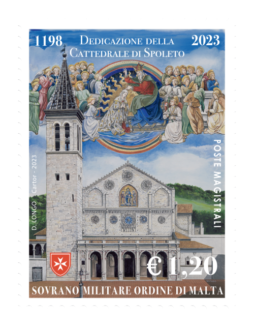 Duomo di Spoleto, nell’825° anniversario della dedicazione. Emissione congiunta con la Città del Vaticano