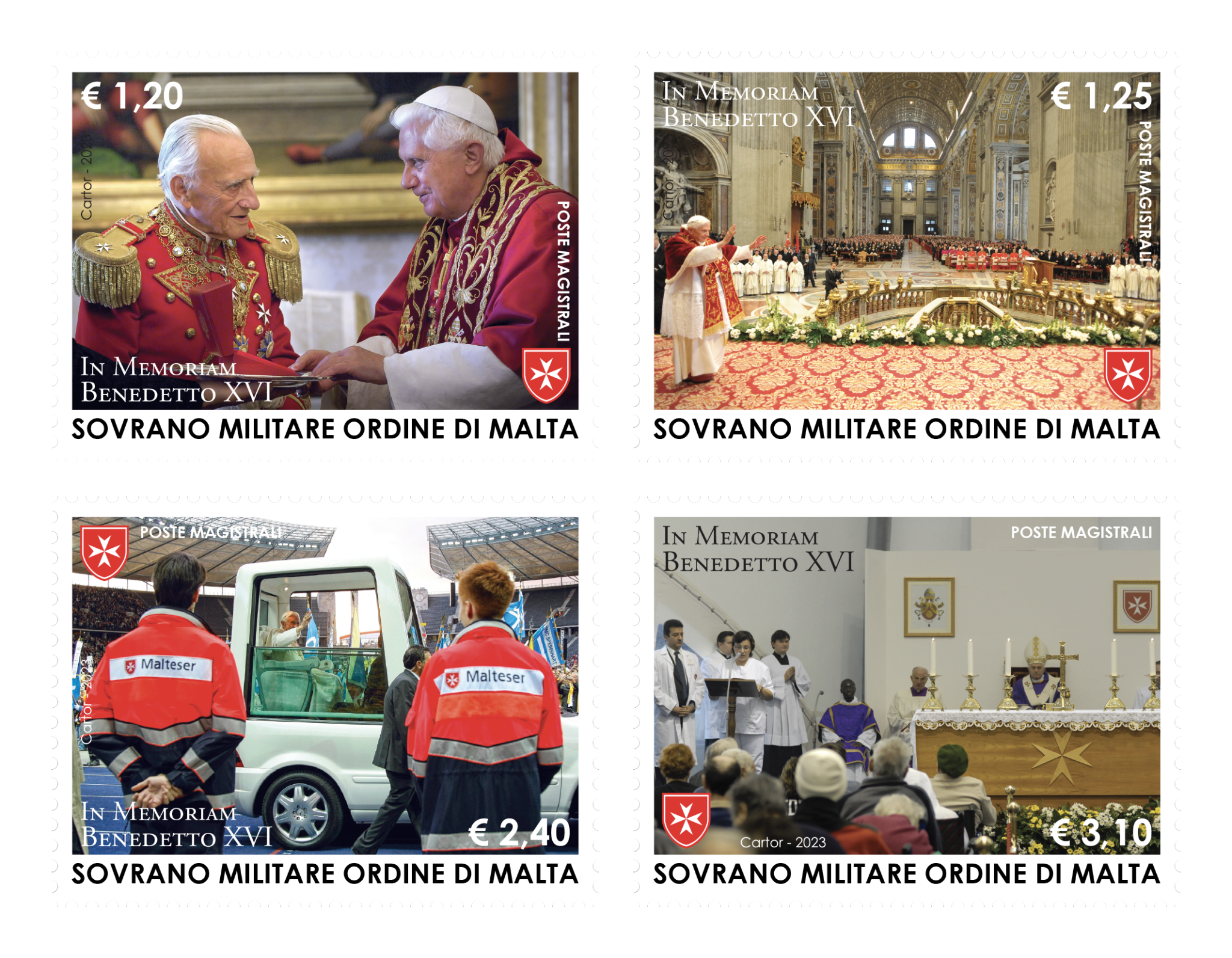 In memoriam - His Holiness Pope Emeritus Benedict XVI - Poste Magistrali
