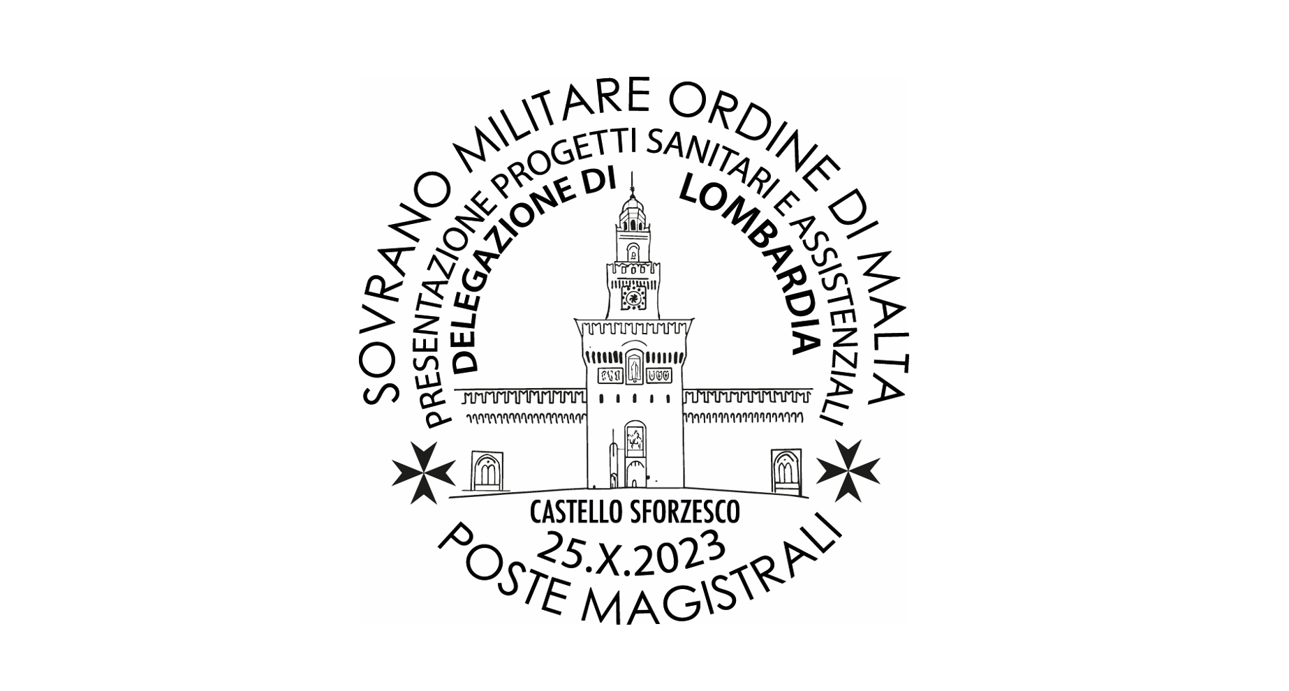 Annullo speciale – Evento di presentazione dei progetti sanitari e assistenziali e del Poliambulatorio della Delegazione di Lombardia