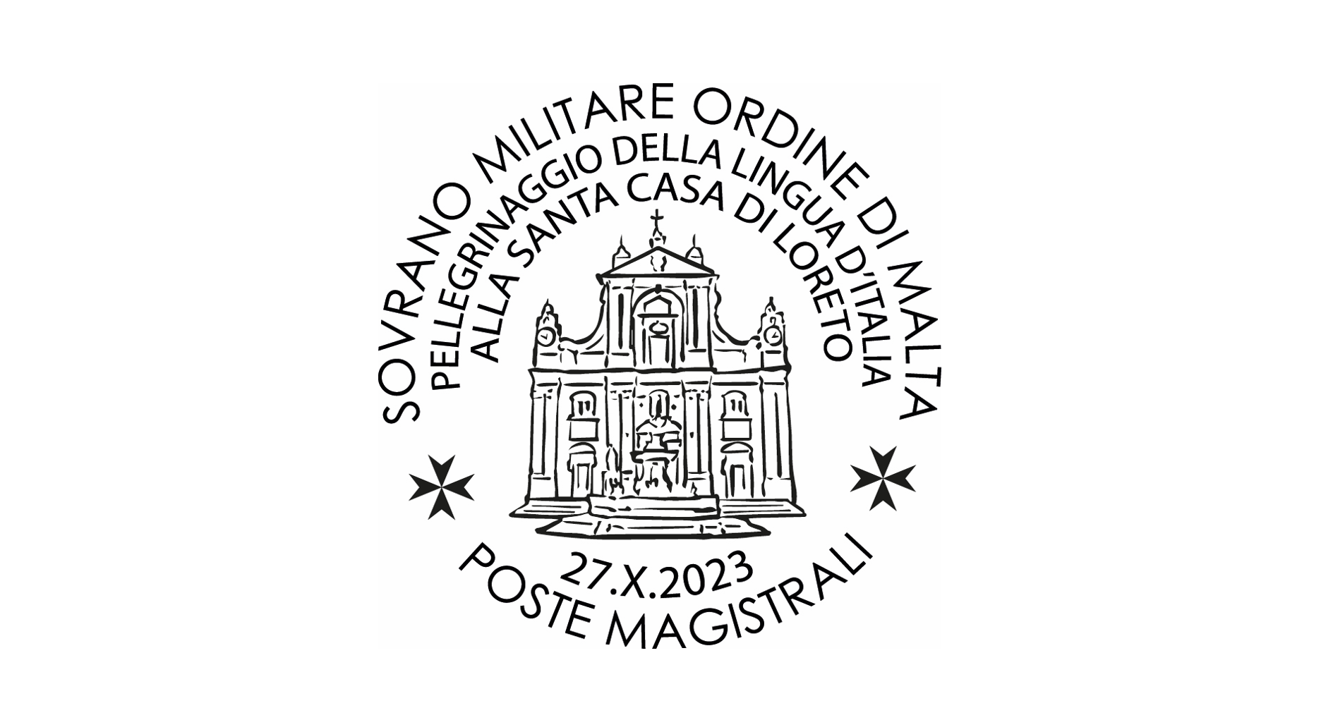 Special postmark – Pilgrimage to the Holy House of Loreto 2023