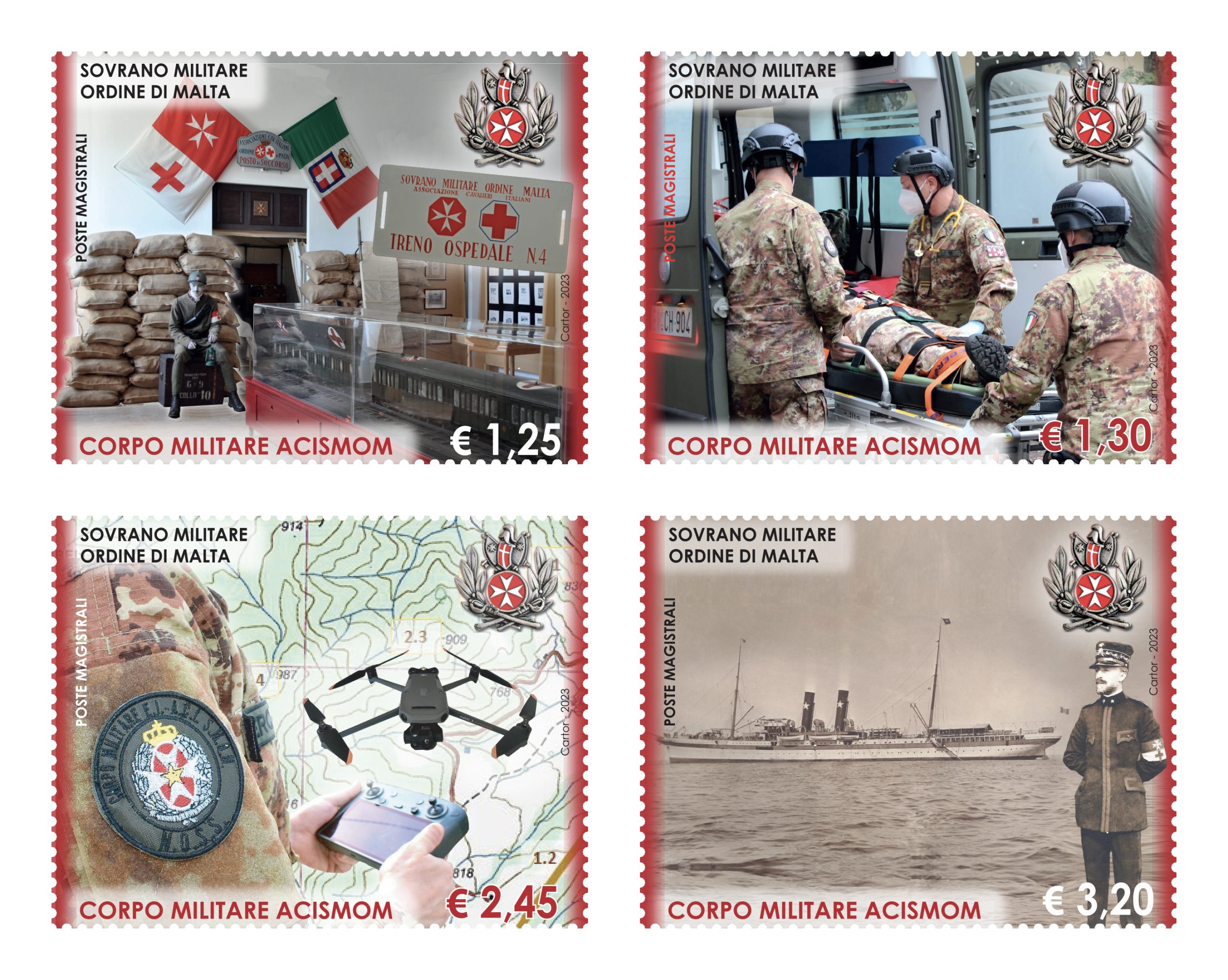 The new postal issues of 24 November 2023