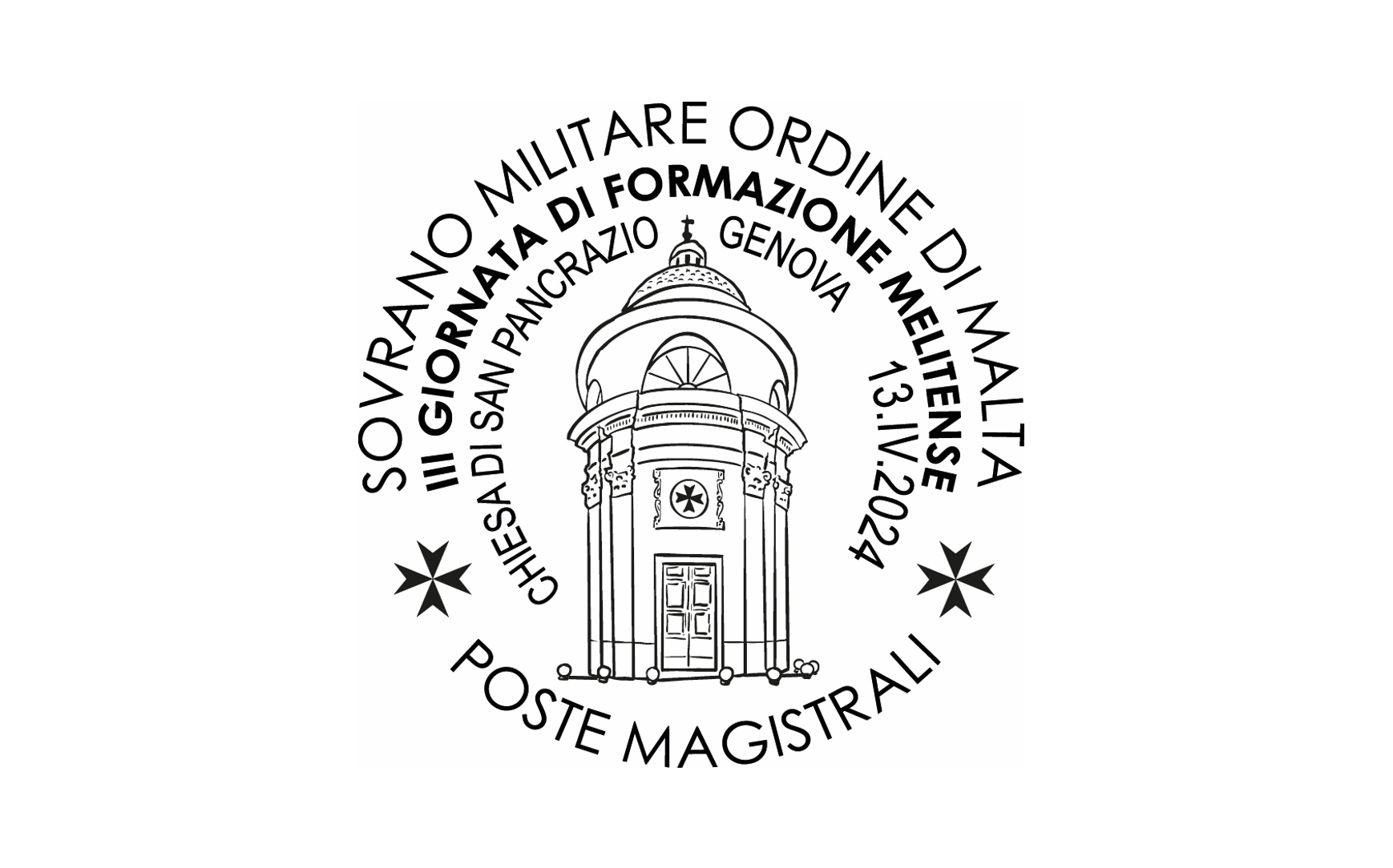 Special postmark – 3rd Training Day of the Order of Malta, Grand Priory of Lombardy and Venice