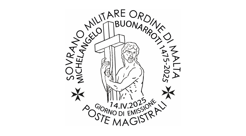 Annullo giorno di emissione – Michelangelo Buonarroti nel 550° anniversario della sua nascita