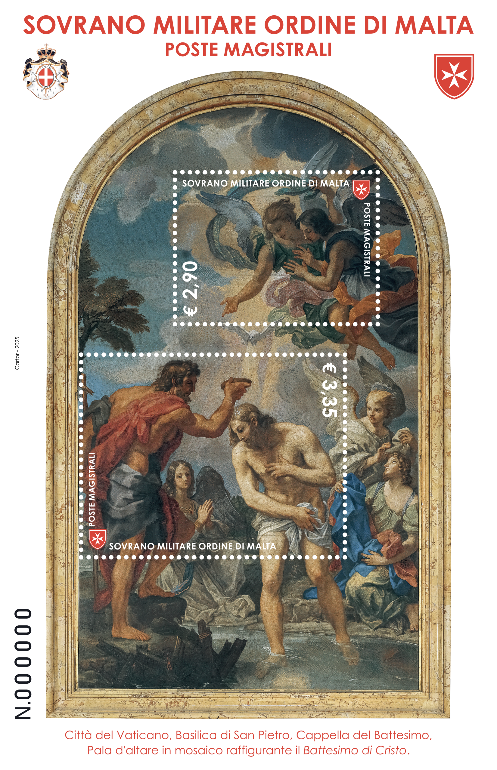 The new postal issues of 13 June 2025