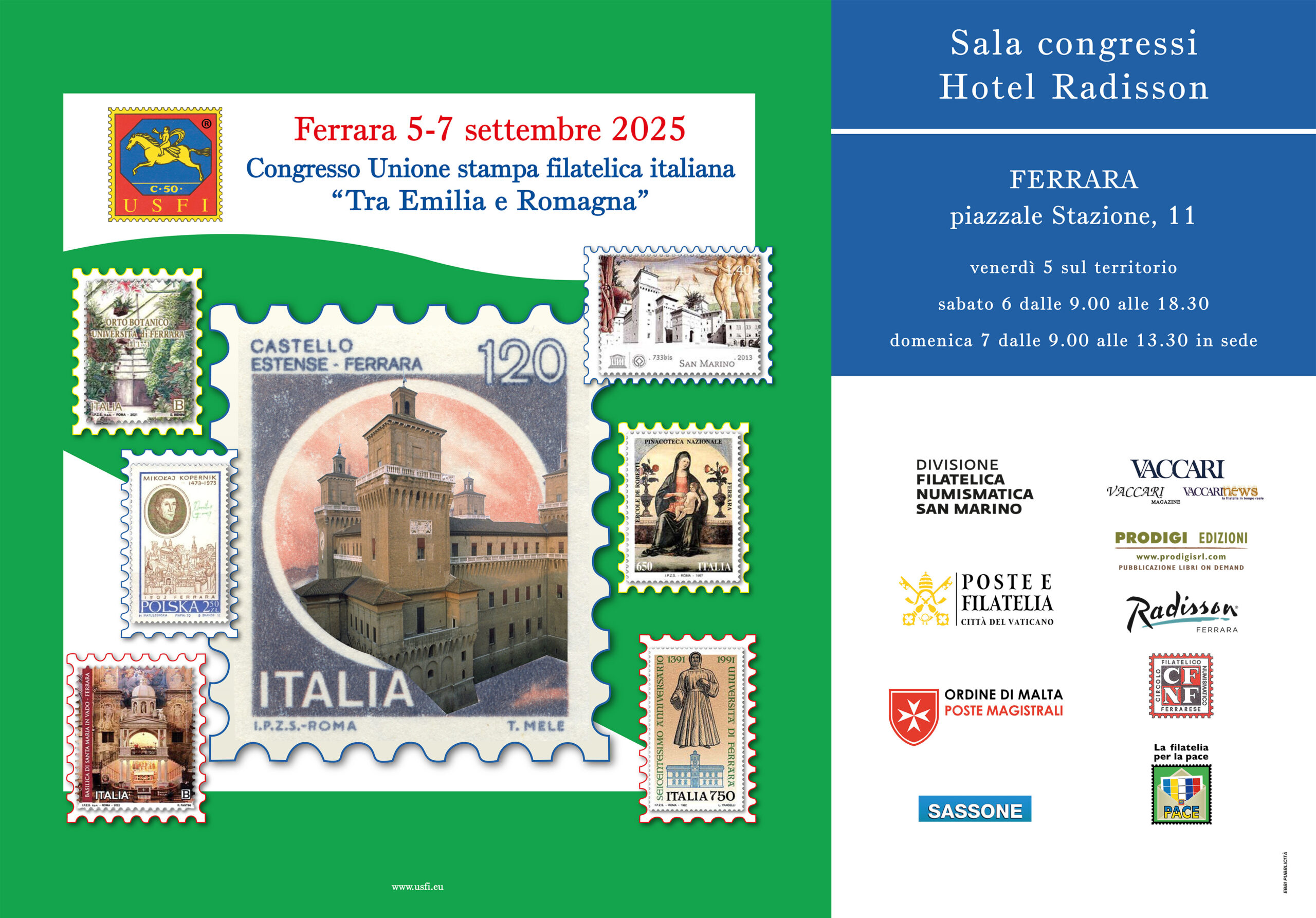 Poste Magistrali at the USFI 2025 Congress in Ferrara