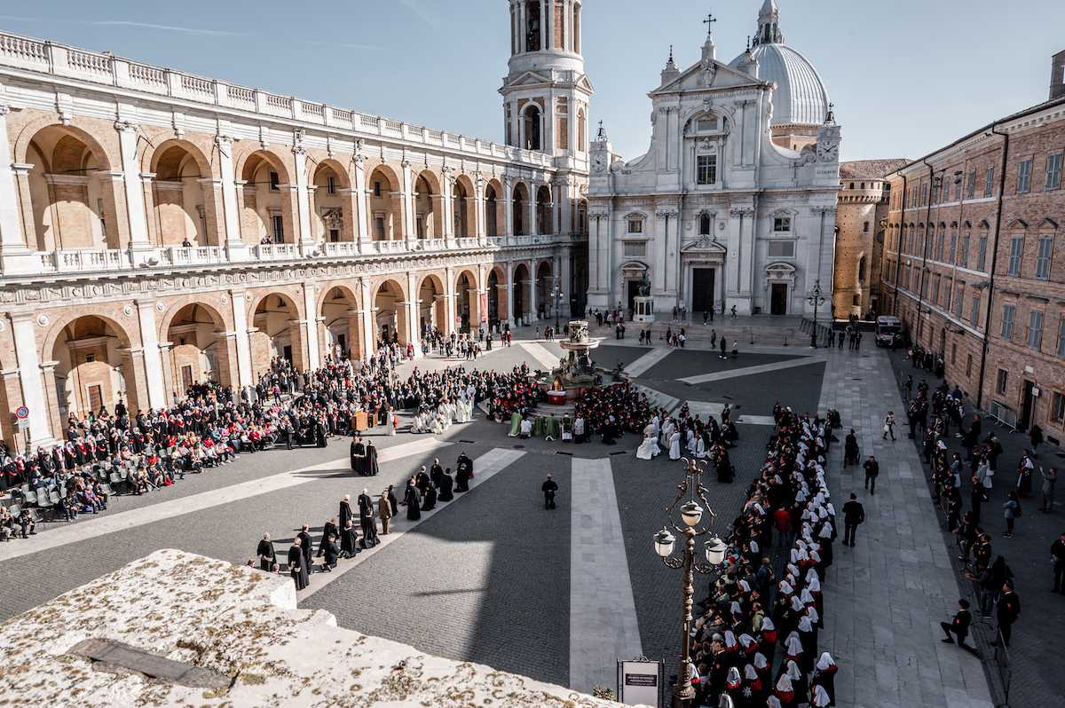 A special postmark for the 2025 Pilgrimage to Loreto