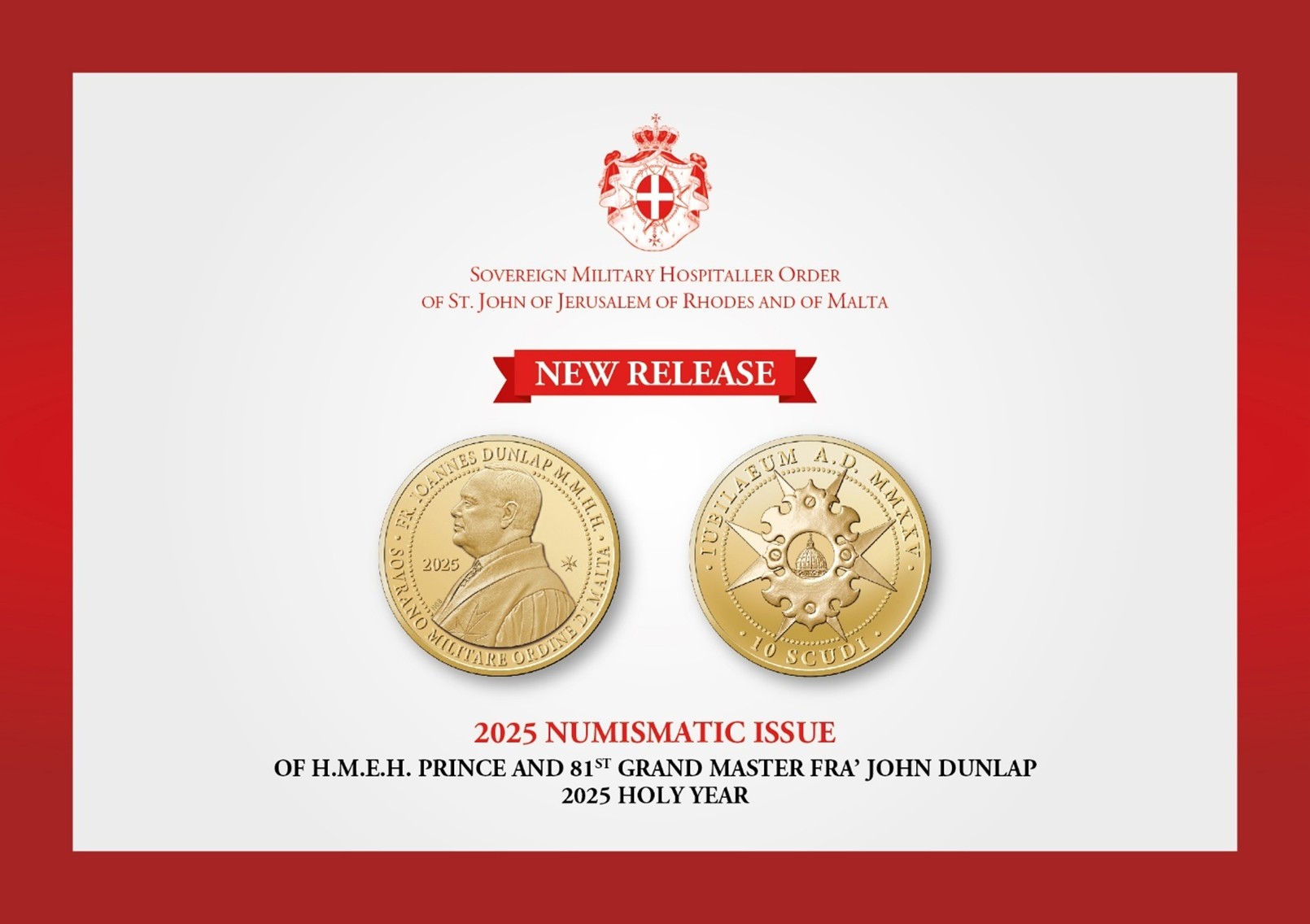 The new 2025 numismatic issue