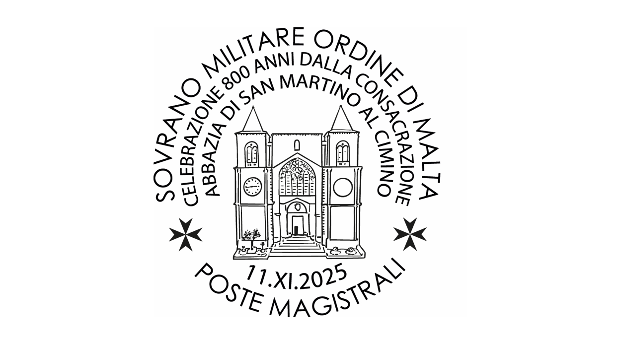 Annullo speciale – Celebrazione degli 800 anni dalla Consacrazione dell’Abbazia di San Martino al Cimino