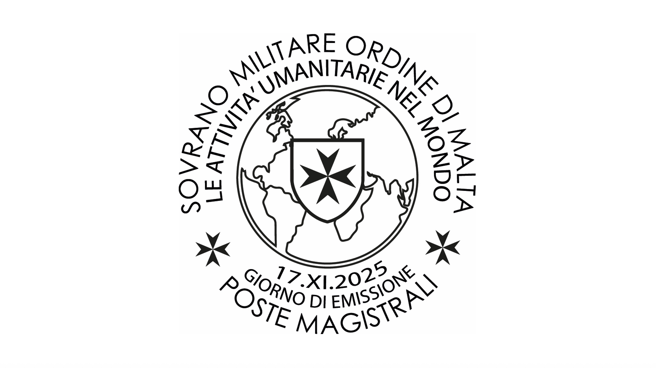 Annullo giorno di emissione – Le attività dell’Ordine: le attività umanitarie nel Mondo