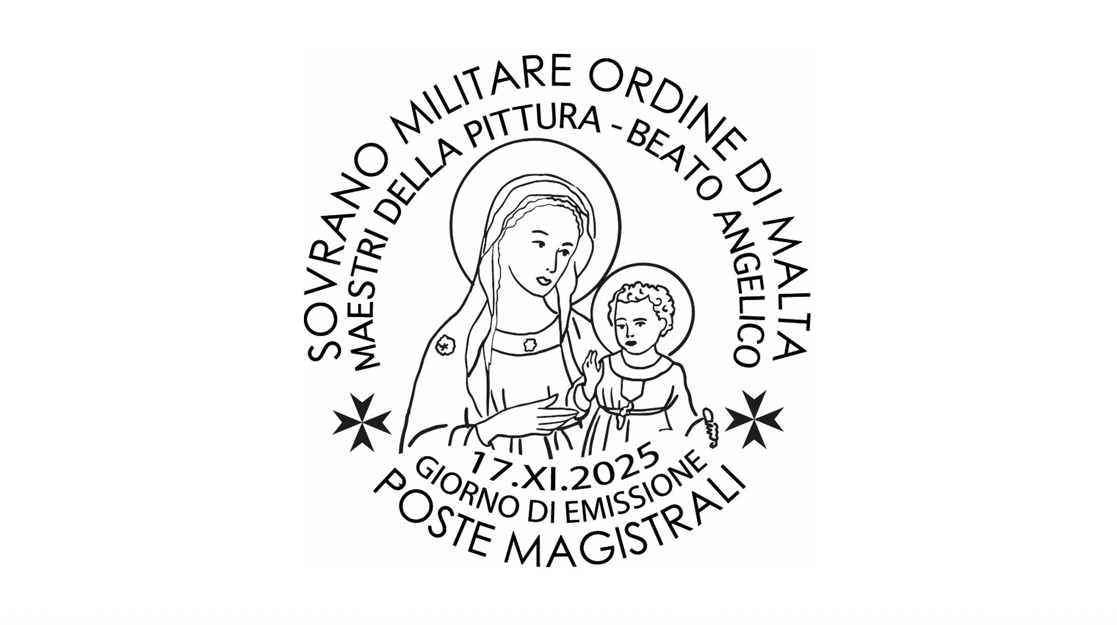 Annullo giorno di emissione – Maestri della Pittura: Beato Angelico