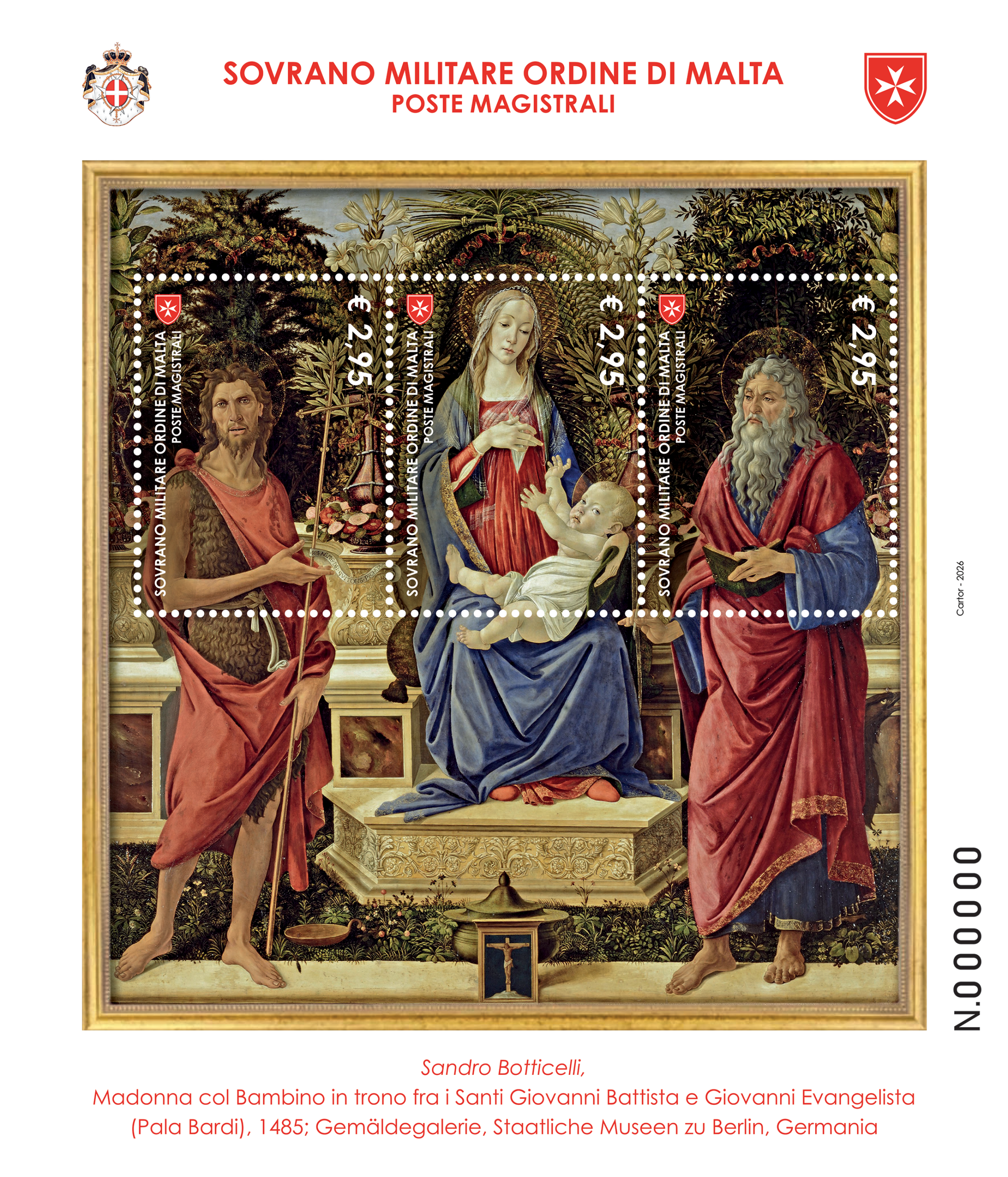 The new postal issues of 23 June 2026
