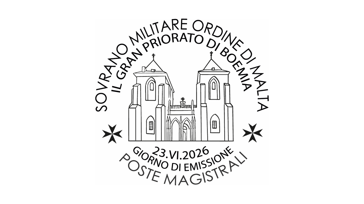 Annullo giorno di emissione – Gran Priorato di Boemia dell’Ordine di Malta