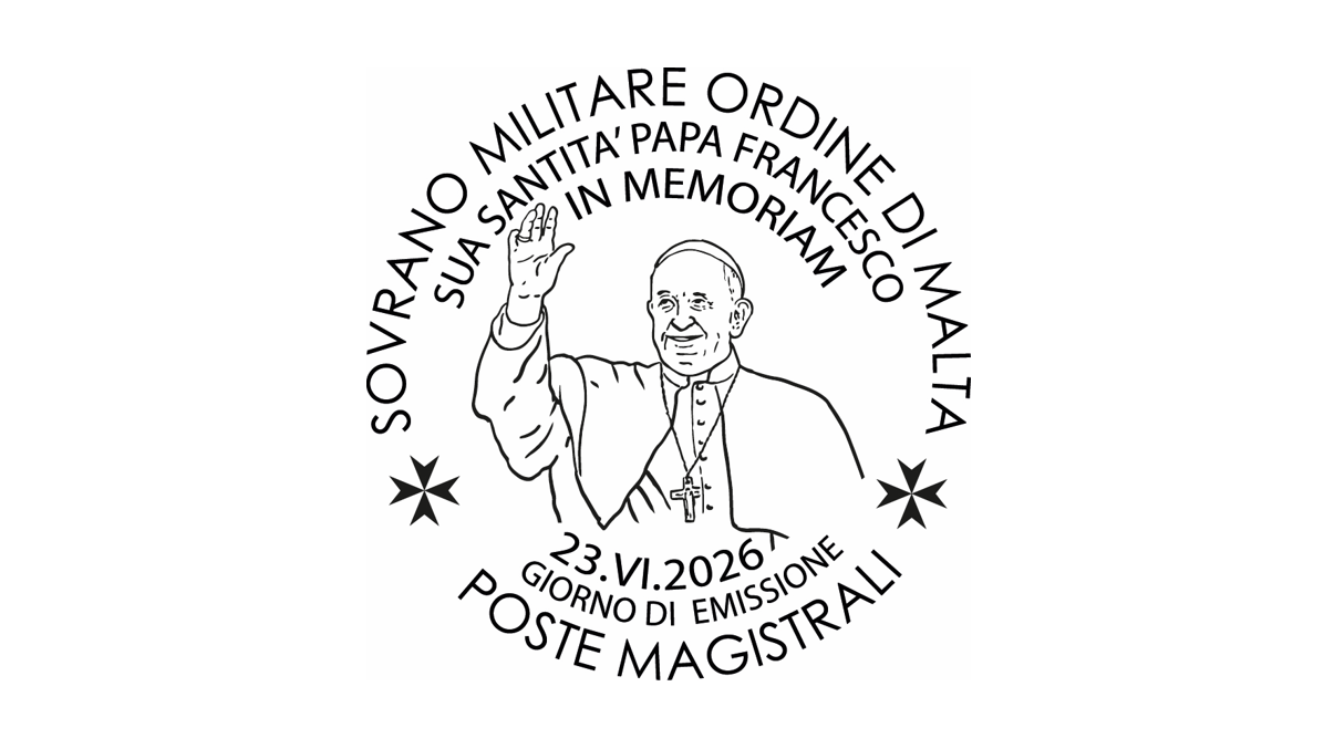 Annullo giorno di emissione – In memoriam, Sua Santità Papa Francesco