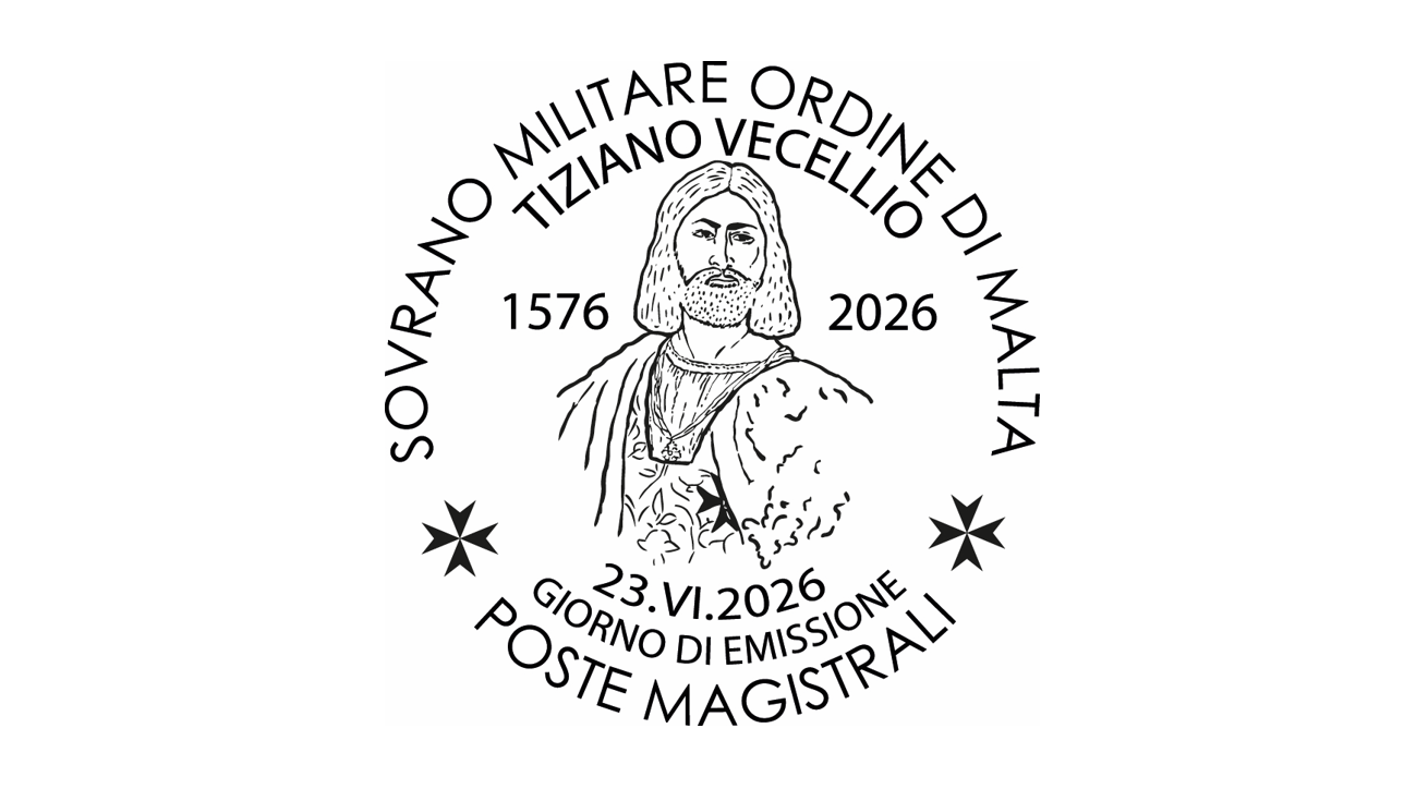 Annullo giorno di emissione – Tiziano Vecellio, nel 450° anniversario della scomparsa